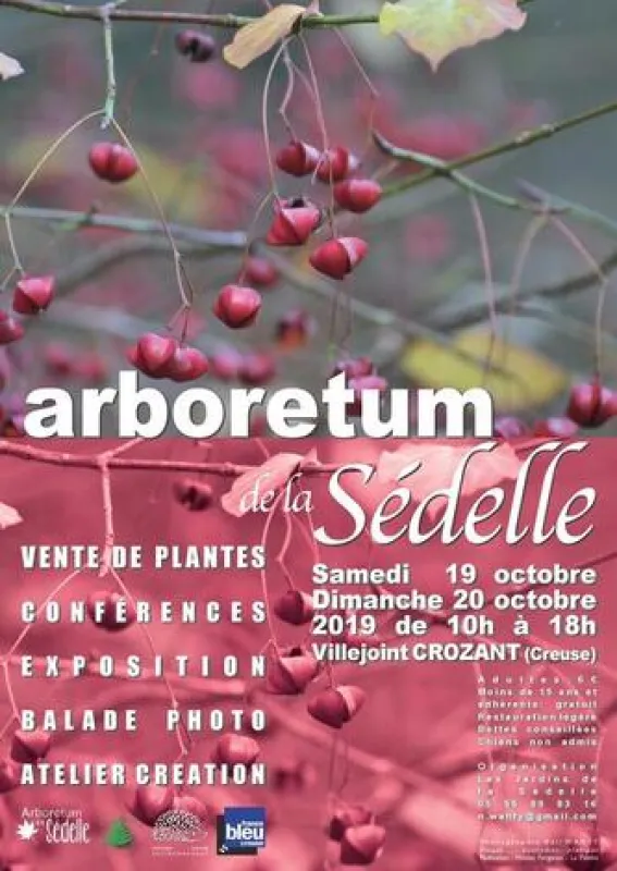 19 &amp; 20 octobre 2019, Journées des plantes rares de la Sedelle, Crozant (23) Visuel